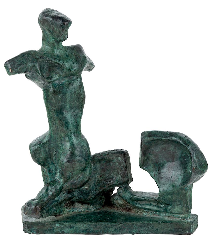 Appraisal: ERNST NEIZVESTNY RUSSIAN - ERNST NEIZVESTNY RUSSIAN - Centaur bronze