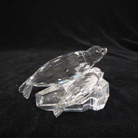 Appraisal: Swarovski Crystal Seals Figurineby Michael Stancy long limited edition only