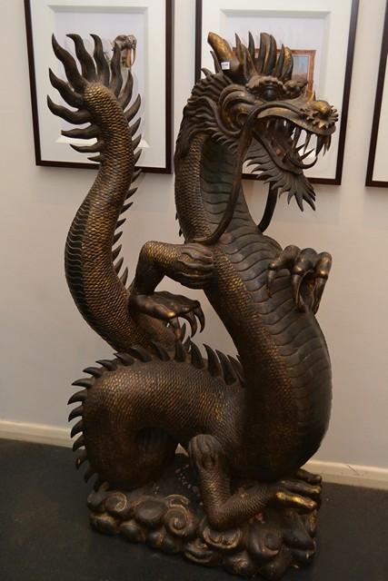 Appraisal: DRAGON SCULPTURE