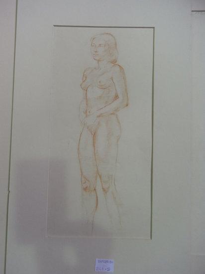 Appraisal: MARY KENYON British th Century Study of a female nude