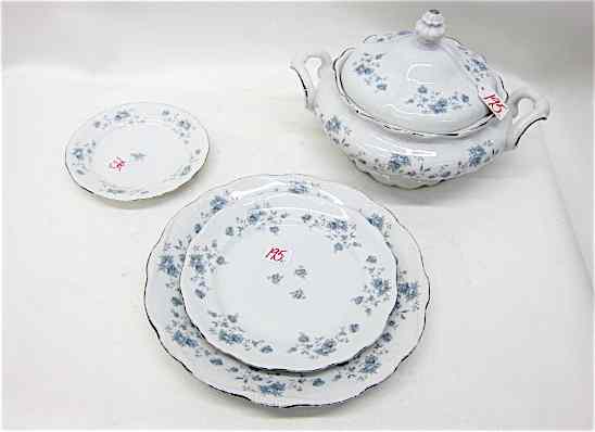 Appraisal: FORTY-SEVEN PIECE JOHANN HAVILAND CHINA SET in the ''Traditions'' pattern