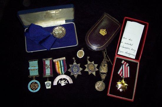 Appraisal: A small group of masonic and other medallions various