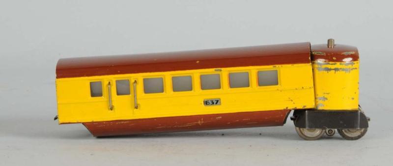 Appraisal: Lionel O-Gauge No Passenger Car Description Pre-war Belongs to The