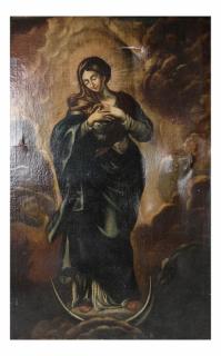 Appraisal: Old Master School Assumption of Mary th- th century Old