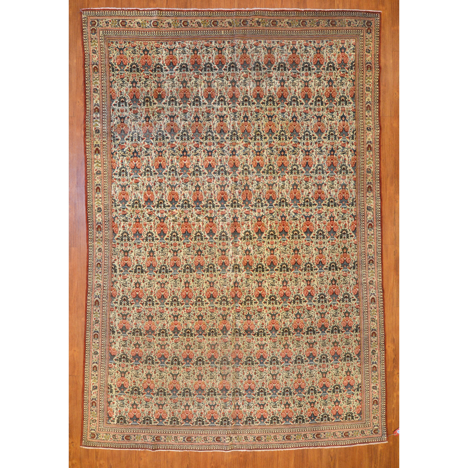 Appraisal: ANTIQUE FARAGHAN SAROUK RUG PERSIA X First quarter- th century