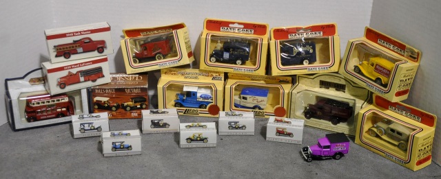 Appraisal: Bx Diecast TrucksIncluding nine by Lledo Twenty-four models total