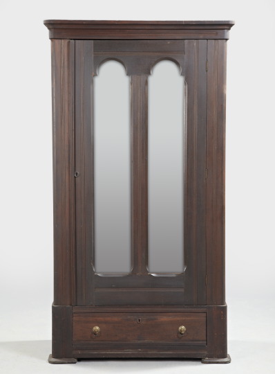 Appraisal: American Eastlake Victorian Walnut Armoire fourth quarter th century the