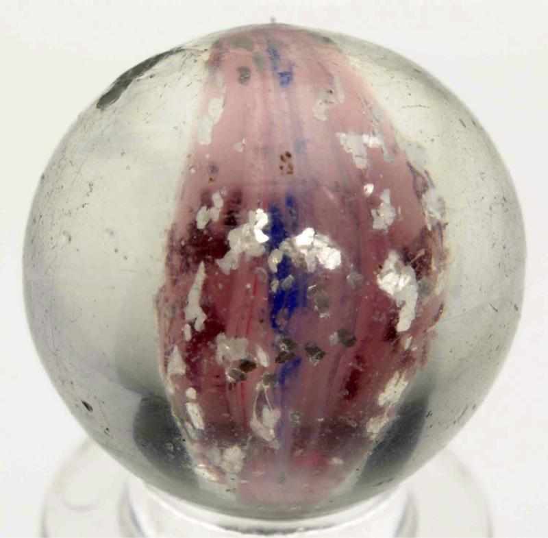 Appraisal: Amethyst Naked Jelly Core Blizzard Mica Marble Faceted pontil Floating