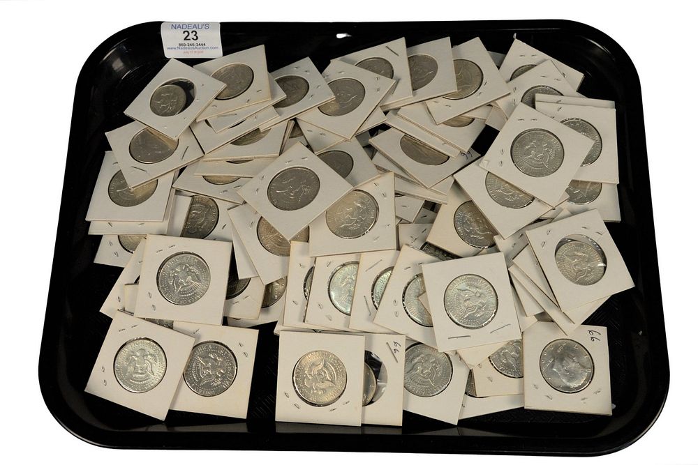 Appraisal: Eighty-Five Kennedy Silver Clad to include - half dollars face