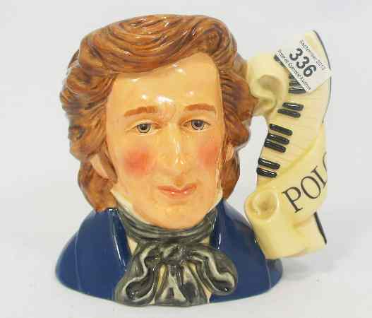 Appraisal: Royal Doulton Large Character Jug Chopin D from the Composers