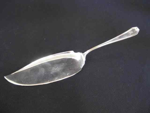 Appraisal: Whiting Sterling Silver Fish Slice '' long a scarcer Victorian