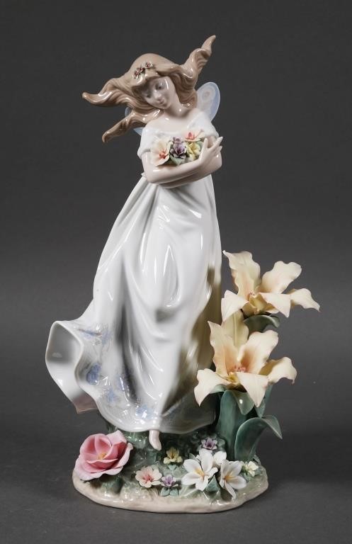 Appraisal: LLADRO FIGURINE MYSTICAL GARDEN Retired Lladro Mystical Garden Limited Edition