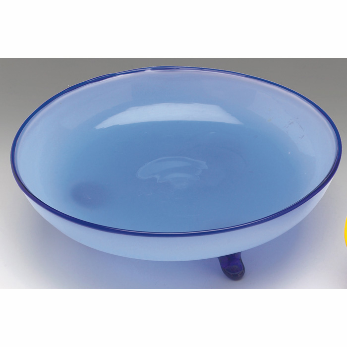 Appraisal: Loetz Tango bowl in the style of Michael Powolny light