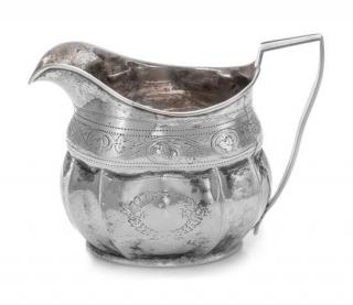 Appraisal: An Irish George III Silver Creamer Robert Breading Dublin the