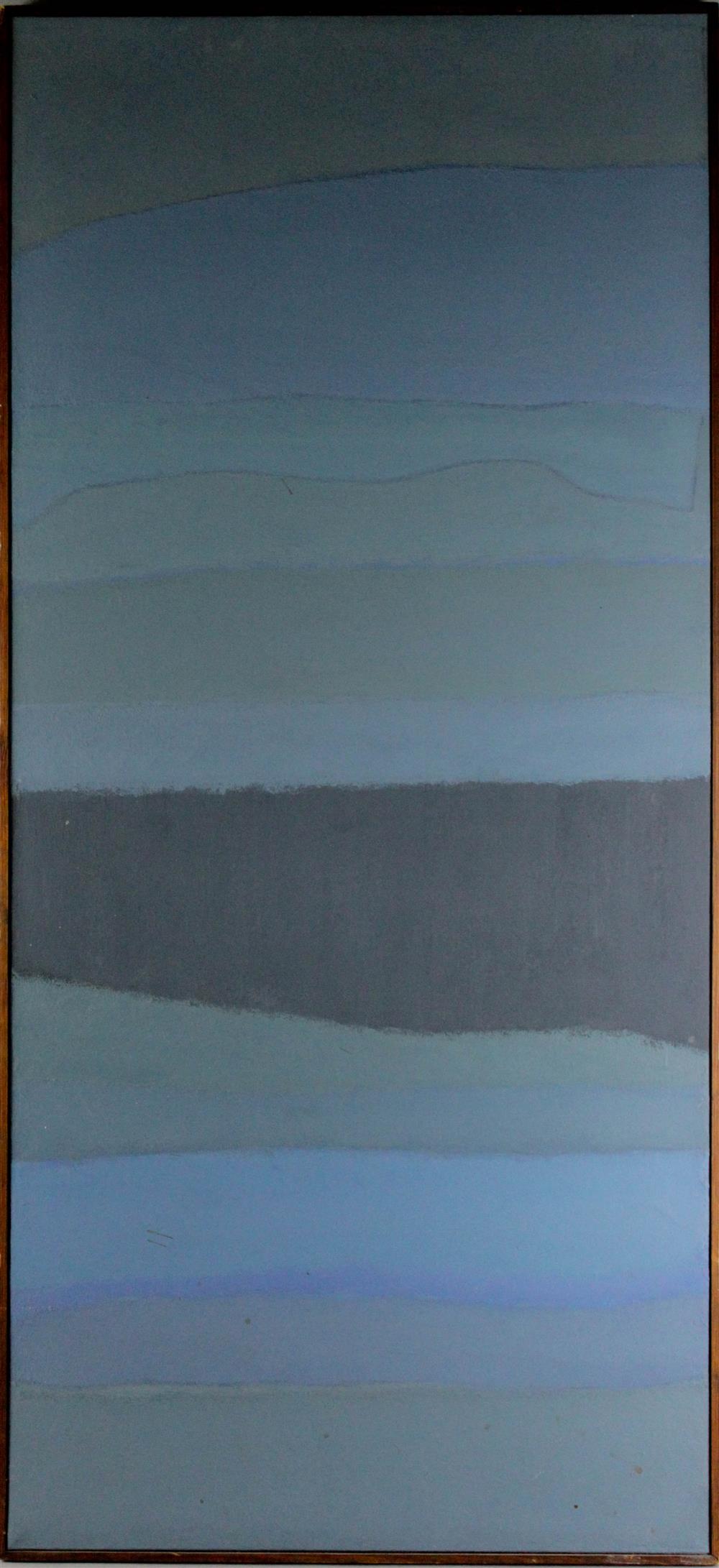 Appraisal: REBA STEWART AMERICAN - WINTER OVER WOOD Oil on linen