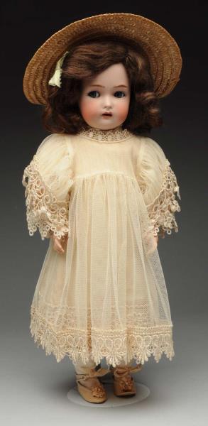 Appraisal: Flirty K R Child Doll German bisque socket head incised