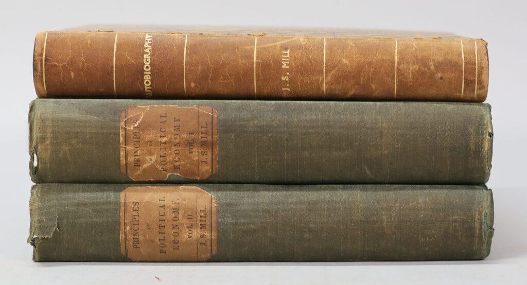 Appraisal: John Stuart Mill England - first edition books Principles of