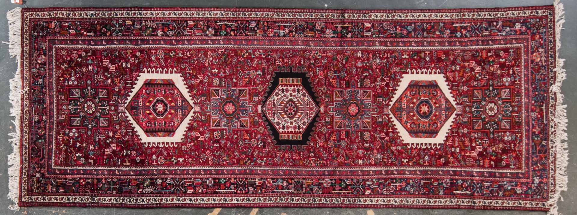 Appraisal: Persian Karaja runner approx x Iran circa