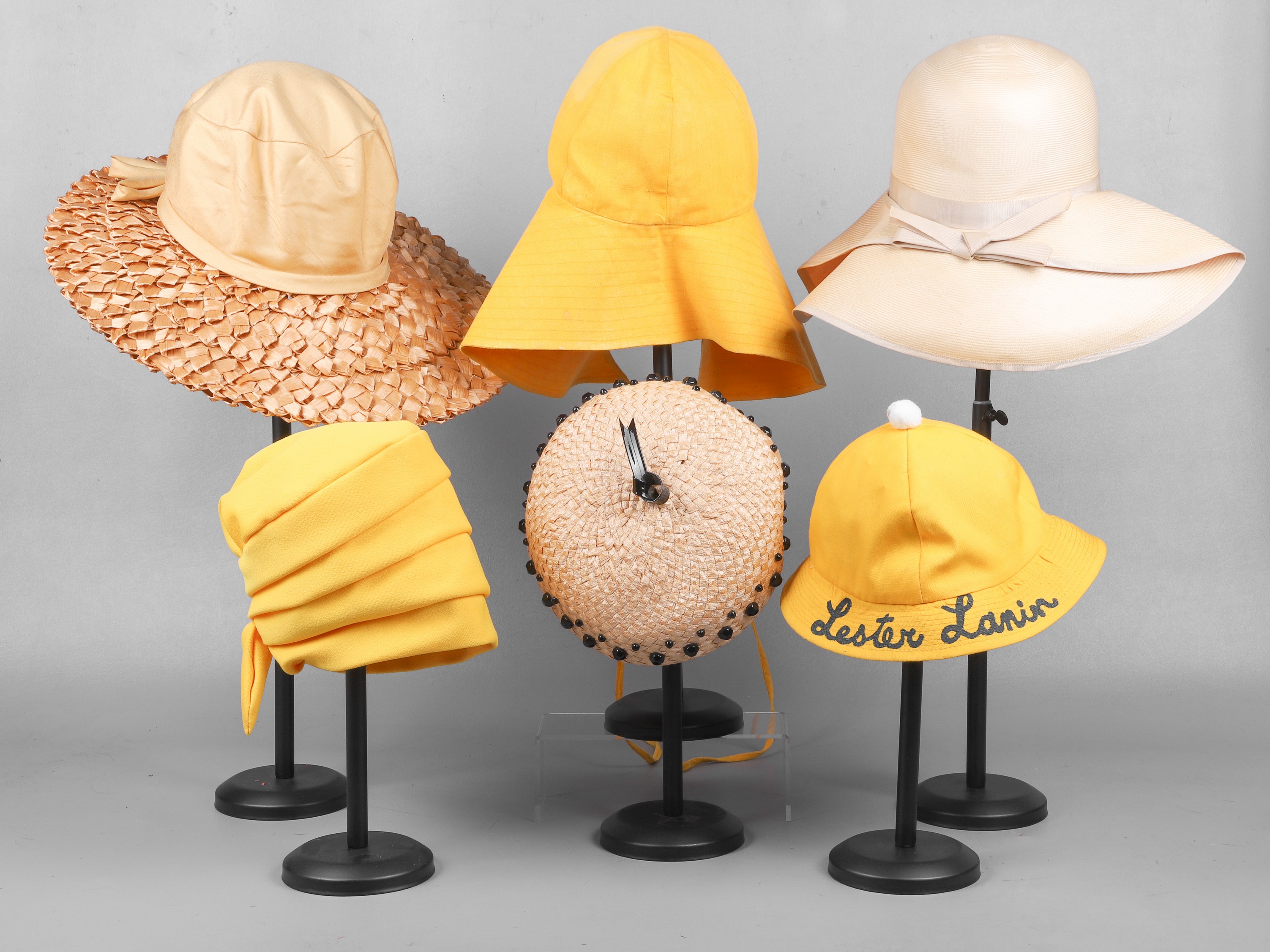 Appraisal: 's Sunhats to include Mr John Classic sunhat with half