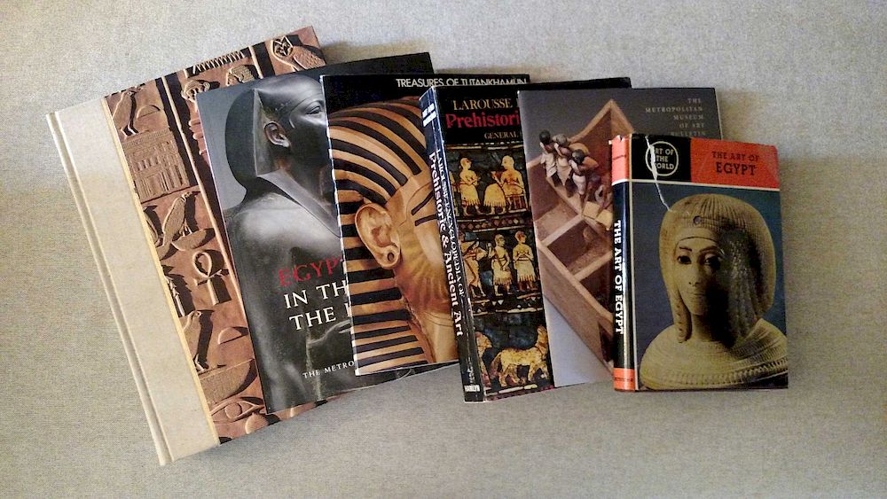 Appraisal: Egy tian Classical Art Reference Books Ancient Egypt Discovering Its