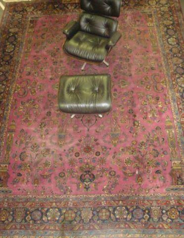 Appraisal: Handmade Persian Roomsize Carpet With light wear Purchased at a