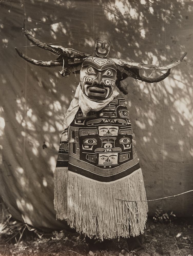 Appraisal: Edward Curtis Untitled Figure in Costume - Qagyhul Edward S