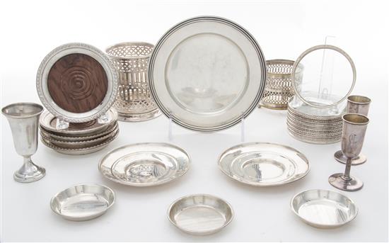 Appraisal: Sale Lot A Collection of American Silver Articles various makers