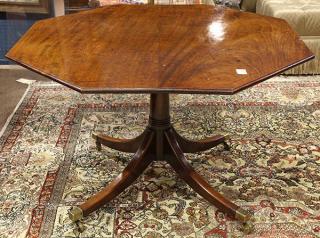 Appraisal: George III tilt-top breakfast table circa executed in mahogany and