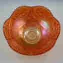 Appraisal: Carnival glass wide bowl Unmarked Very good condition wide by