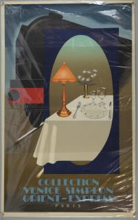 Appraisal: Venice Simplon - Orient Express - Travel poster from the