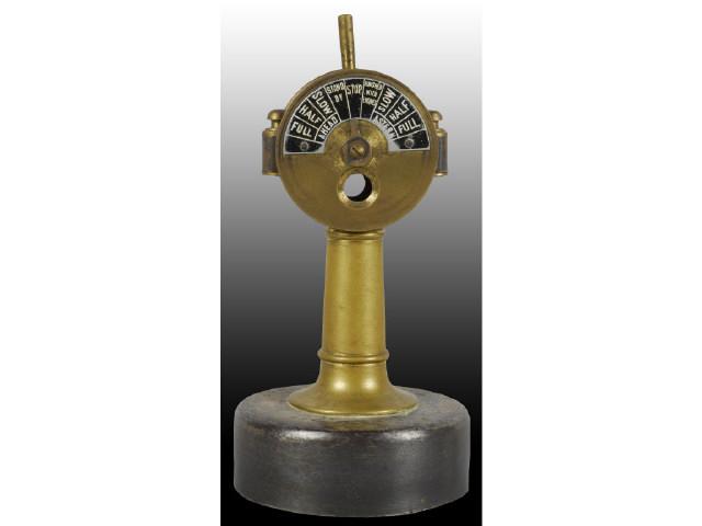 Appraisal: Nautical German Cigar Cutter Description Move speed control to activate