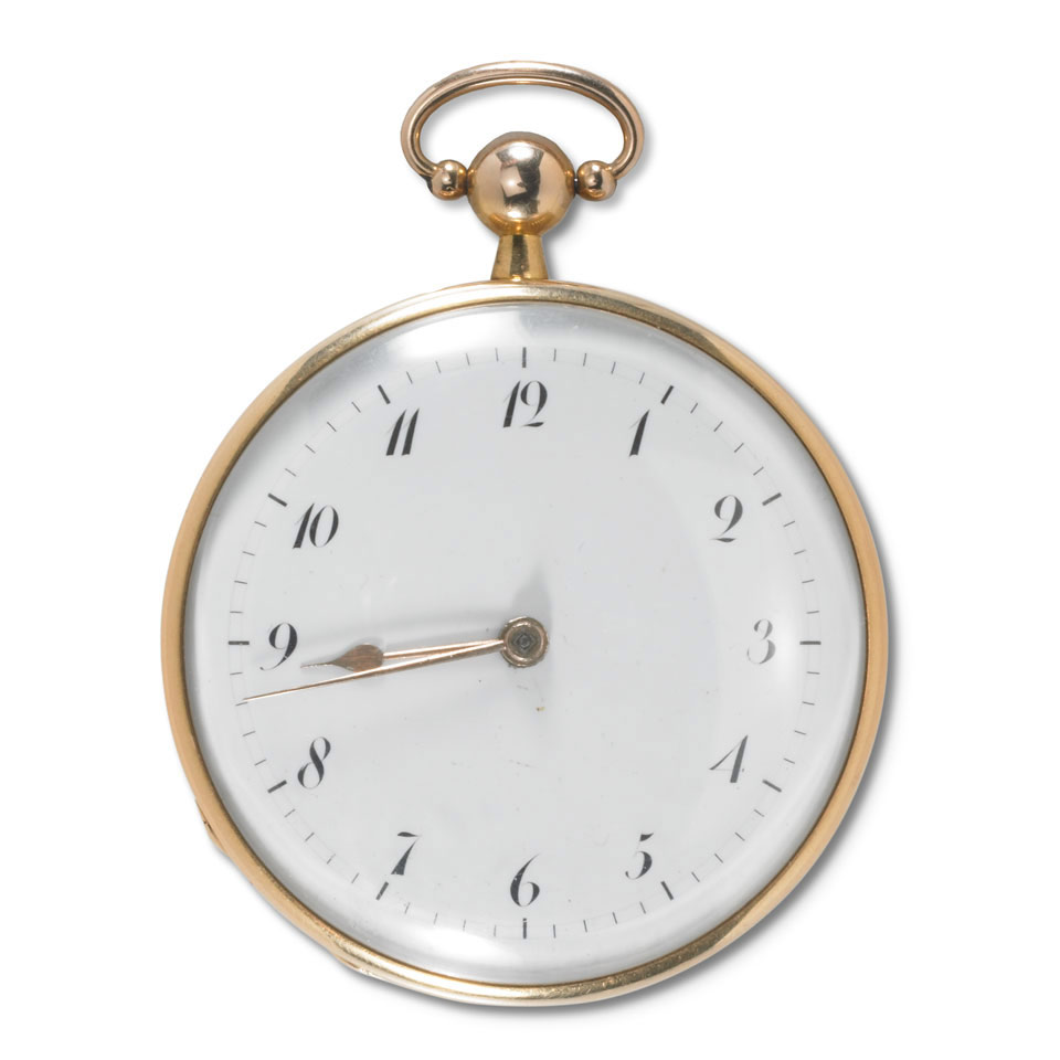 Appraisal: Swiss Openface Musical Pocket Watch circa fuse and chain movement