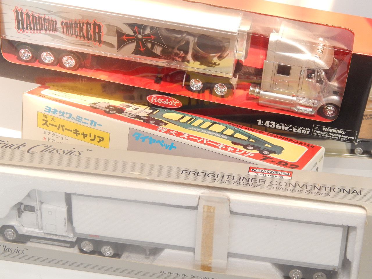 Appraisal: Various die cast vehicle and lorries to include Peterbilt die