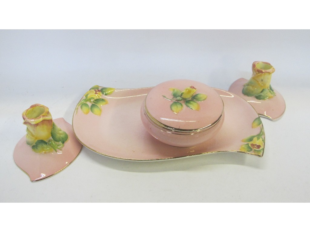 Appraisal: Royal Winton dressing table set