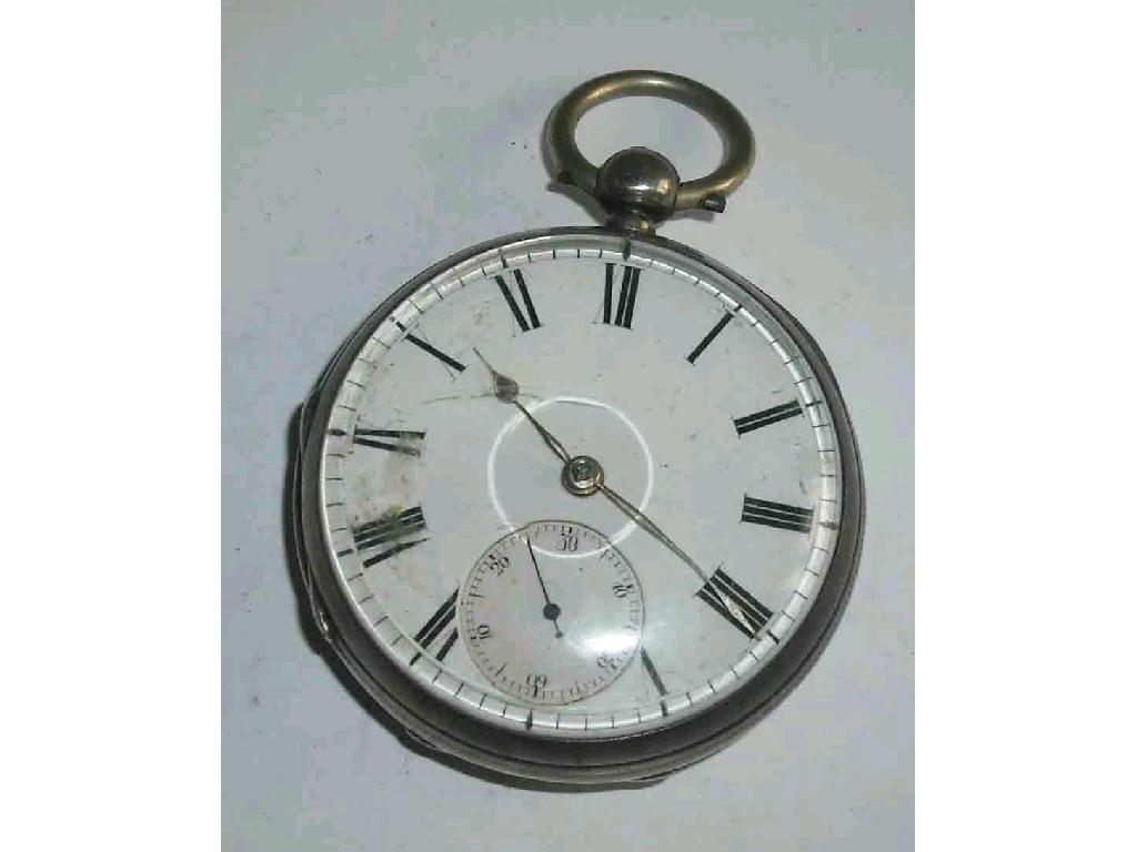 Appraisal: Two silver jewel lever pocket watches