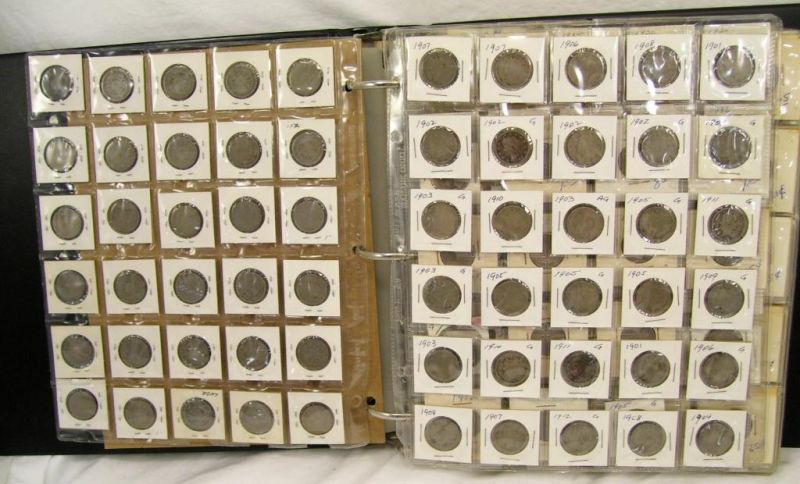 Appraisal: Album of Nickels Includes V nickels - various dates Buffalo