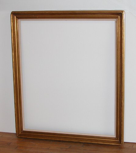 Appraisal: Arts and Crafts Style Frame Gold Leaf on Wood th