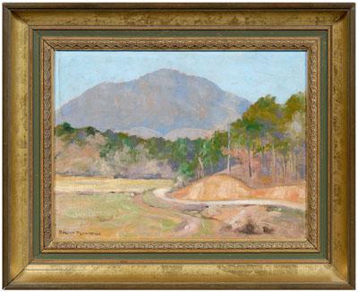 Appraisal: Robert Pearson Lawrence painting New York Tryon North Carolina -