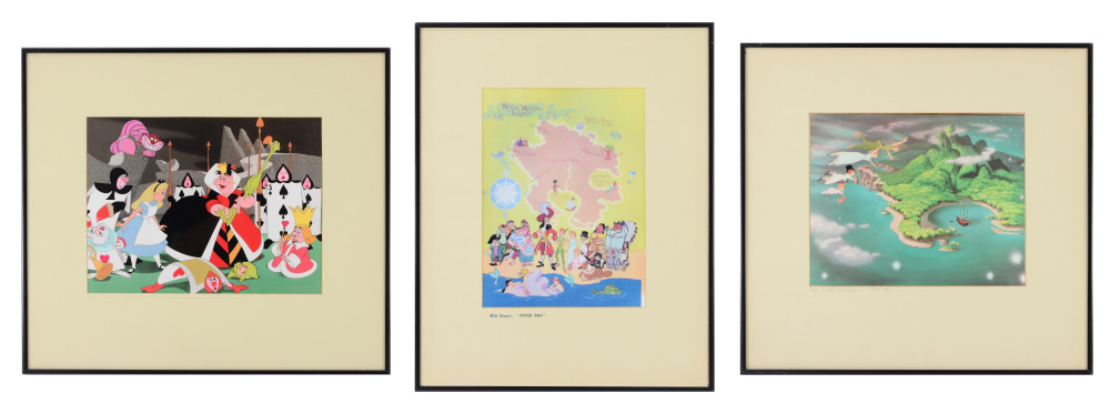 Appraisal: LIMITED EDITION DISNEY CEL ANIMATION ART Each reproduction limited to