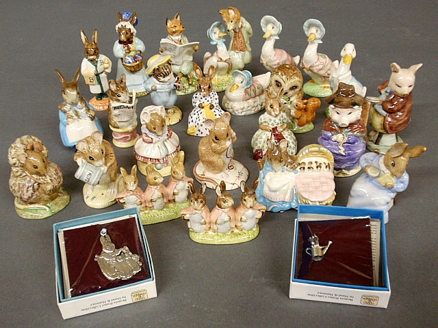 Appraisal: - Group of twenty-six Royal Albert and Royal Doulton Beatrix