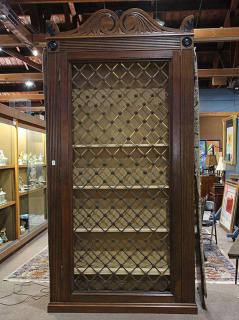 Appraisal: Pair of monumental oak bookcases executed in the Regency taste