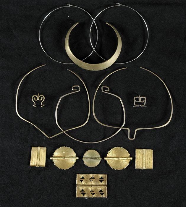 Appraisal: Assorted Ornaments and Neck Rings