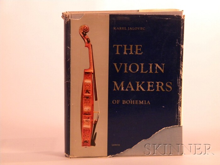 Appraisal: Jalovec Karel The Violin Makers of Bohemia