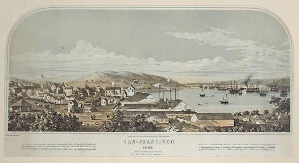 Appraisal: SAN FRANCISCO FIRKS HENRY San Francisco Drawn on the spot