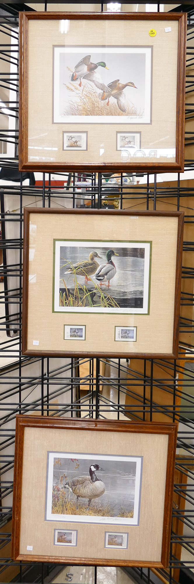 Appraisal: pc Duck Stamps S N Lithographs- Robert Bateman Etc- x