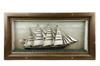 Appraisal: SHIP DIORAMA - th c fine ship diorama depicting a