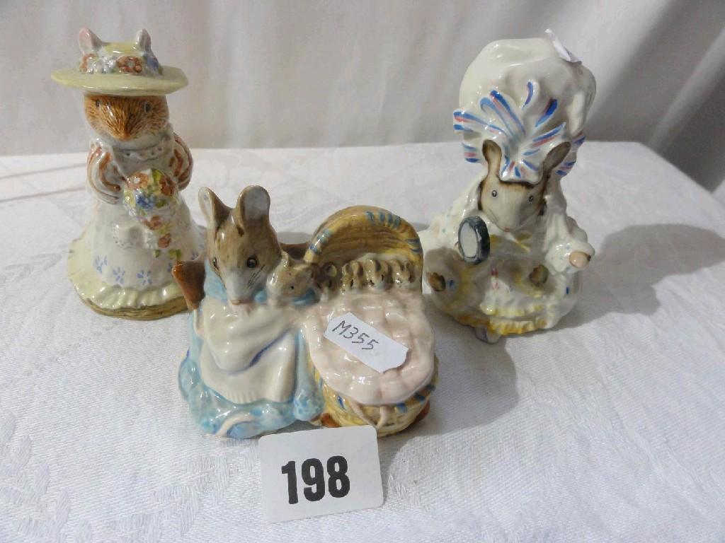 Appraisal: A Beswick Beatrix Potter figure of Lady Mouse a Royal