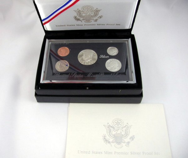 Appraisal: U S Premier silver proof set in original packaging