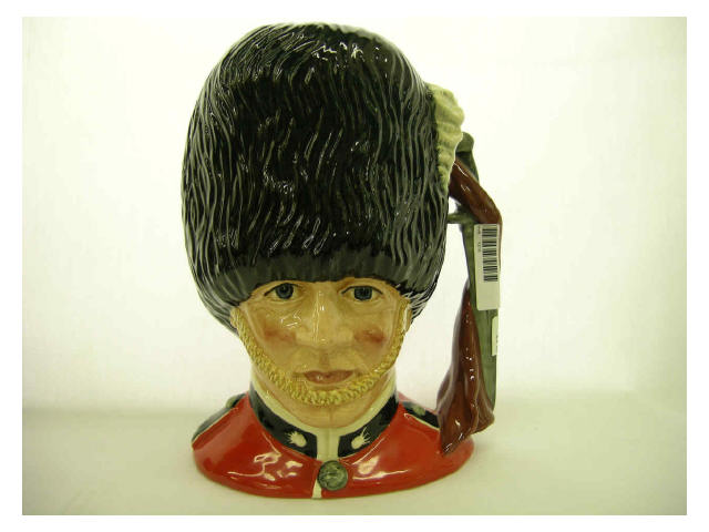 Appraisal: Royal Doulton The Guardsman Toby mug