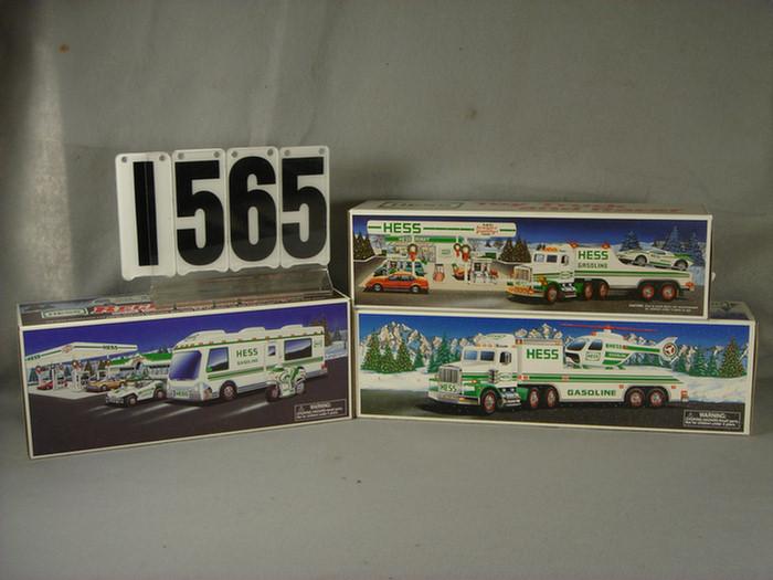 Appraisal: Lot of Hess Toy Truck and Racer with Friction Motor